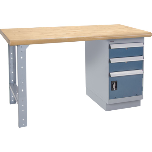 &eacute;tabli robuste, Porte a/combinaison de tiroirs, Cap 1500 lb, 72" la x 36" p, 34" h Pronet Distribution