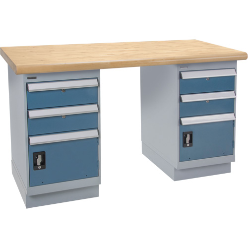 &eacute;tabli robuste, Deux tiroirs, Cap 1500 lb, 72" la x 36" p, 34" h Pronet Distribution