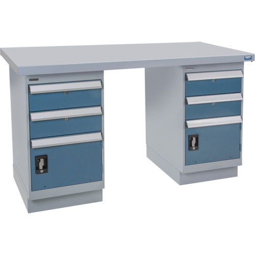 Pre-Designed Workbench, 72" W x 36" D x 34" H, 2500 lbs. Capacity Pronet Distribution