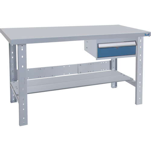 Pre-Designed Workbench, 60" W x 36" D x 34" H, 2500 lbs. Capacity Pronet Distribution