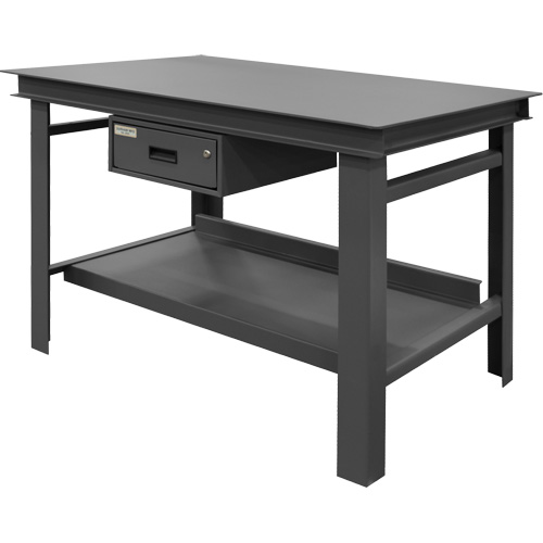 Extra Heavy-Duty Workbench, 60" W x 36" D x 34" H, 14000 lbs. Capacity Pronet Distribution
