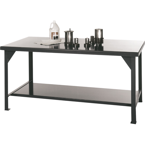 Tables d'atelier, Acier Surface, 72" la x 36" p x 34" h Pronet Distribution