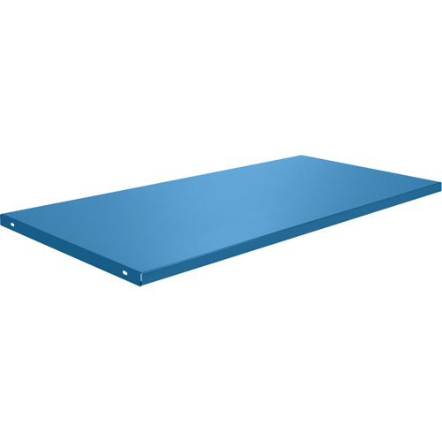 Cabinet Workbench - Shelves, 58 3/4" x 300 lbs. Capacity, Steel, Blue Pronet Distribution