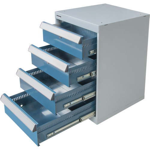 Four-Drawer Pedestal Workbench, 18" W x 21" D x 28" H Pronet Distribution