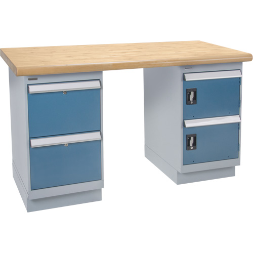 &eacute;tabli robuste, Porte & tiroirs, Cap 1500 lb, 72" la x 36" p, 34" h Pronet Distribution