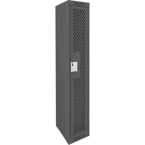 Casiers Clean Line, 12" x 15" x 72", Acier, Charbon, Rivet (assembl&eacute;), Perfor&eacute; Pronet Distribution