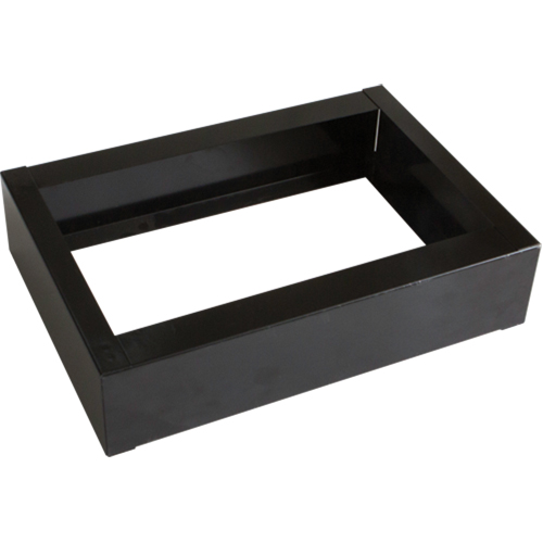 All-Welded Concorde - Heavy-Duty Lockers Recessed Base, 1 Banks, 4" H x 12" W x 17" D, Black, Steel Pronet Distribution