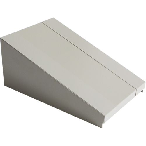 All-Welded Concorde - Heavy-Duty Lockers Sloping Top, 1 Bank, 18" D x 12" W x 6" H, Grey, Steel Pronet Distribution