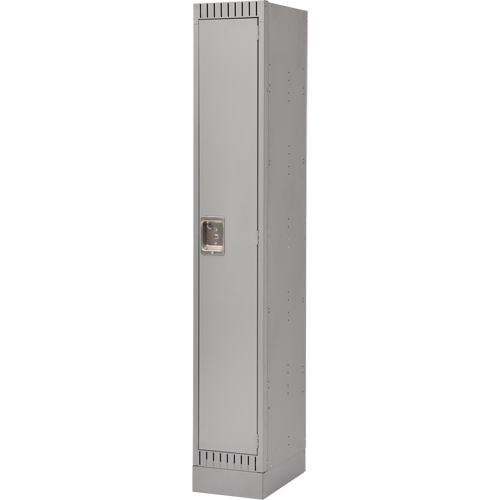 Casiers assembl&eacute;s, 12" x 18" x 72", Acier, Gris, Rivet (assembl&eacute;) Pronet Distribution