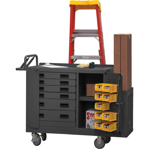 Heavy Duty Mobile Work Stations, Steel Surface Pronet Distribution