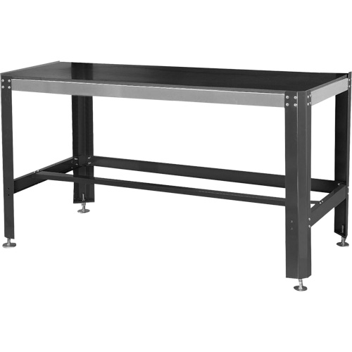 Work Bench, Laminate Surface, 26" W x 30" D x 63" H Pronet Distribution