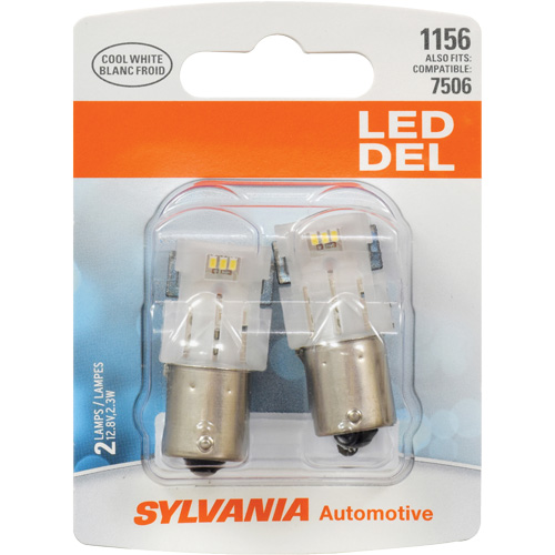 1156 Mini-ampoule automobile, DEL, 12,8 W/2,3 W, Blanc Pronet Distribution