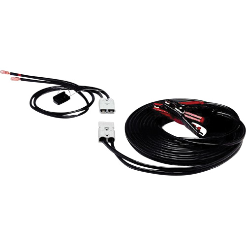 Pinces robustes enti&egrave;rement isol&eacute;es avec adaptateurs de borne lat&eacute;rale, 4 AWG, 500 A, C&acirc;ble 30' Pronet Distribution