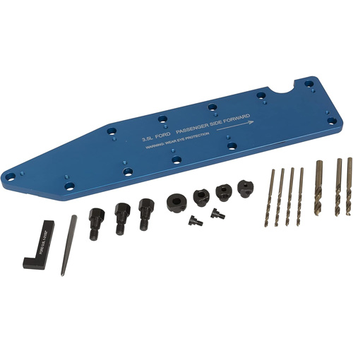 Gabarit de perçage pour installation sur collecteur pour Ford 3,5 L Ecoboost Pronet Distribution