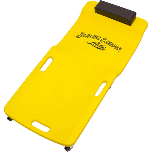 Sommier jaune &agrave; profil bas, en plastique robuste Pronet Distribution