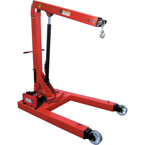 Grue pneumatique hydraulique pour sol, Capacit&eacute; 6000 lb (3 tonnes) Pronet Distribution