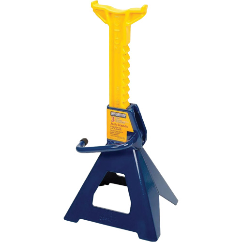 Jack Stand, Locking Handle/Ratchet, 3 tons Capacity, 19" H Pronet Distribution
