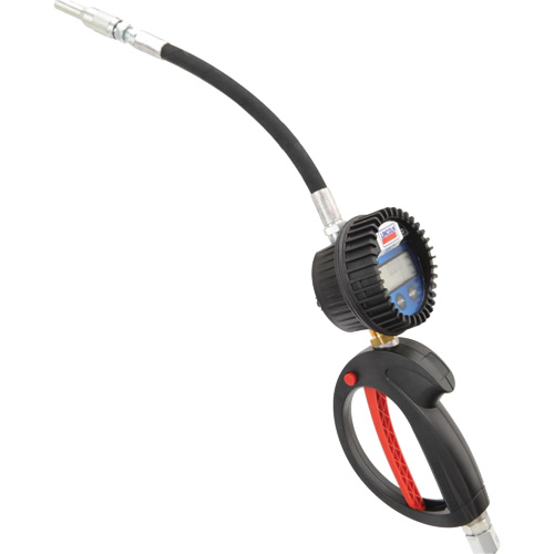 D&eacute;bitm&egrave;tre &eacute;lectronique de lubrifiant avec rallonge flexible &agrave; 90° Pronet Distribution