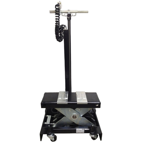 Low Profile Floor Service Jack, 12 Ton(s) Capacity, 7-1/2" Lowered, 15" Raised, Air Hydraulic Pronet Distribution