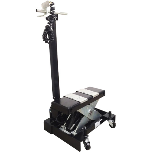 Low Profile Floor Service Jack, 12 Ton(s) Capacity, 7-1/2" Lowered, 15" Raised, Air Hydraulic Pronet Distribution