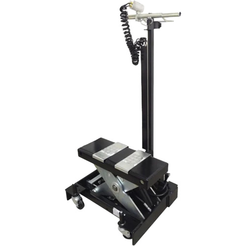 Low Profile Floor Service Jack, 12 Ton(s) Capacity, 7-1/2" Lowered, 15" Raised, Air Hydraulic Pronet Distribution