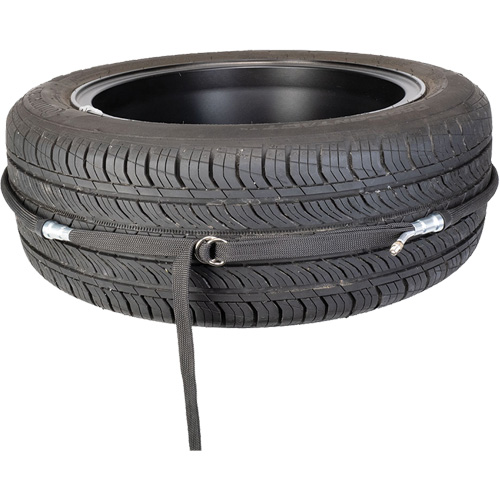 &eacute;largisseur pneumatique de talons T133, Caoutchouc, Convient aux jantes de taille 22" - 32" Pronet Distribution