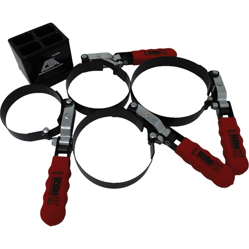4 Pc. Oil Filter Wrench with Stand Pronet Distribution