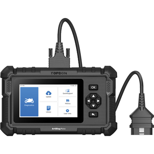 ArtiDiag Moto 5" Motorcycle Diagnostic Tool Pronet Distribution