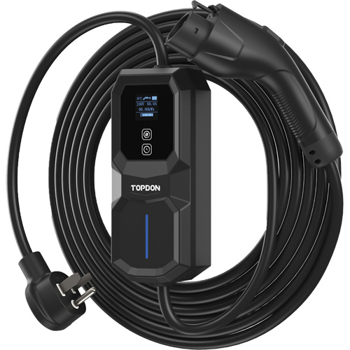 Fiche NEMA 6-50 portable PulseQ AC, 32 A, Niveau 2 CA, Connecteur Type 1 (SAE J1772) Pronet Distribution