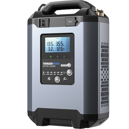 Alimentation stable 90 A et chargeur intelligent 12 V/24 V Tornado90000 Pronet Distribution