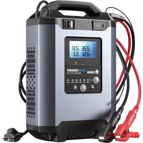 Alimentation stable 90 A et chargeur intelligent 12 V/24 V Tornado90000 Pronet Distribution