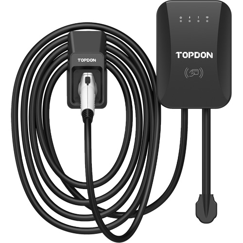 Chargeur r&eacute;sidentiel PulseQ AC pour VE avec mode identification par radiofr&eacute;quence (RFID), 40 A, Niveau 2 CA, Connecteur Type 1 (SAE J1772) Pronet Distribution