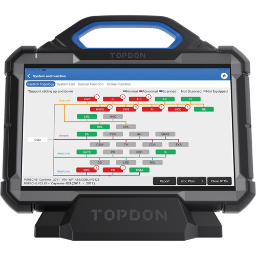 Outil de diagnostic de niveau OE Phoenix Max Basic de 13,3", station daccueil et programmation infonuagique Pronet Distribution