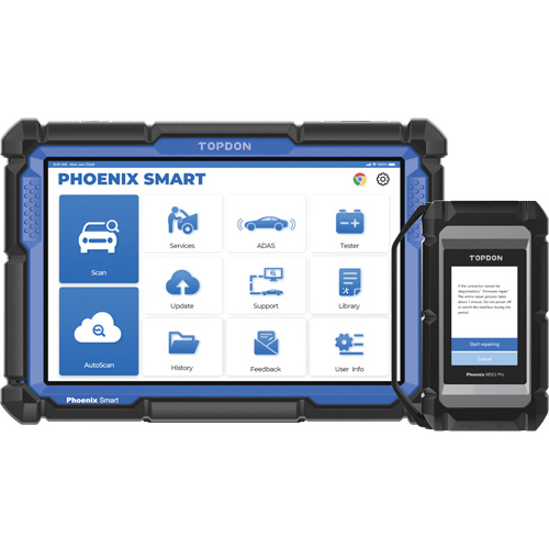Phoenix Smart 10.1" OE-Level Scan Tool, Cloud-Based Programming & Advanced Protocols Pronet Distribution