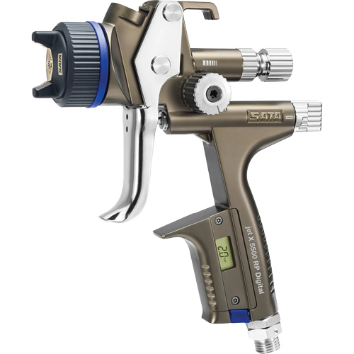 X5500 RP 1.3 O RPS D DIGI psi Premium Paint Spray Gun for Automotive Refinishing, 1/4" NPT Air Inlet, 10.24 CFM, 0.6 L/0.9 L Capacity, 0.17 PSI Pronet Distribution