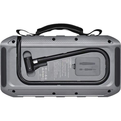 V2200Air 2-en-1: d&eacute;marreur de secours de 1200 A de pointe et gonfleur de pneus Pronet Distribution