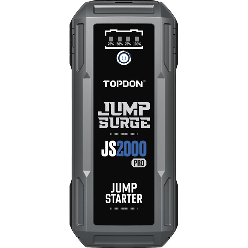 D&eacute;marreur de secours, banque d'alimentation et lampe de poche JumpSurge2000Pro &agrave; 2500 A de pointe Pronet Distribution