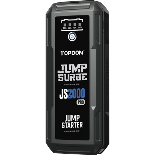 D&eacute;marreur de secours, banque d'alimentation et lampe de poche JumpSurge2000Pro &agrave; 2500 A de pointe Pronet Distribution