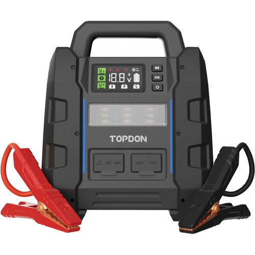 V4500 2-en-1: d&eacute;marreur de secours de 4500 A de pointe, batterie & testeur de syst&egrave;me Pronet Distribution