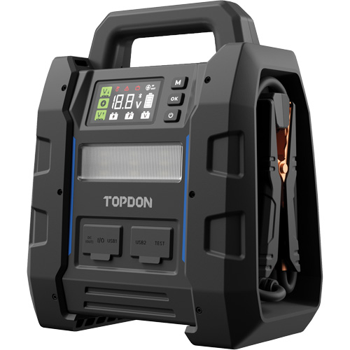 V4500 2-en-1: d&eacute;marreur de secours de 4500 A de pointe, batterie & testeur de syst&egrave;me Pronet Distribution
