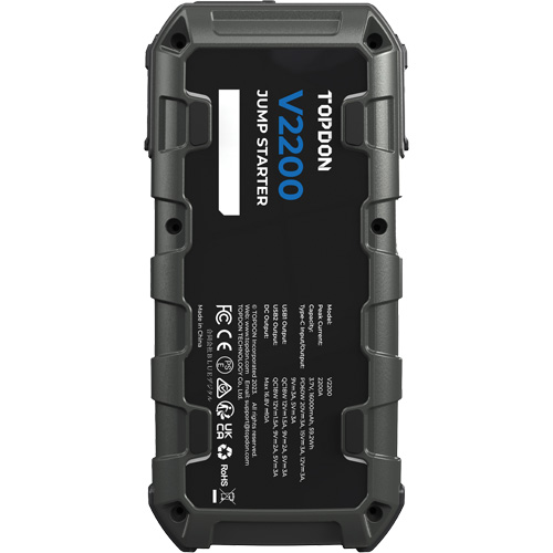 Survolteur, banque d'alimentation et lampe de poche V2200 Pronet Distribution