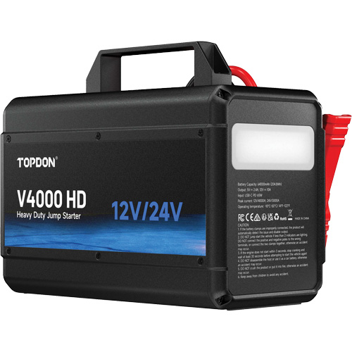 Survolteur V4000 HD 12 V/24 V 4000 A Pronet Distribution