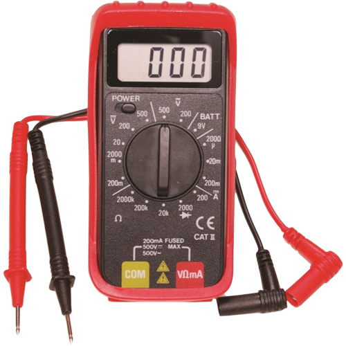 Digital Mini Multimeter with Holster Pronet Distribution