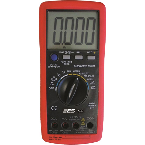 Pro Automotive Digital Multimeter with Case Pronet Distribution