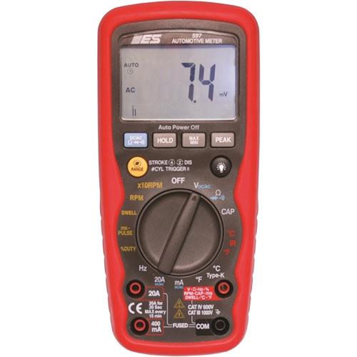 Premium Automotive Digital Multimeter with Case Pronet Distribution