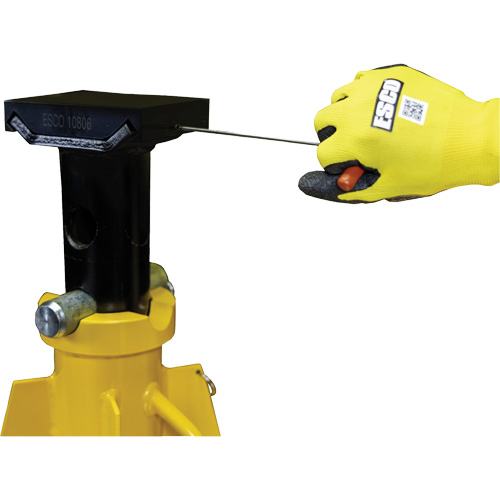 Adaptateur &agrave; dessus plat pour supports de v&eacute;rin ESCO de style haut de 20 et 25 tonnes Pronet Distribution