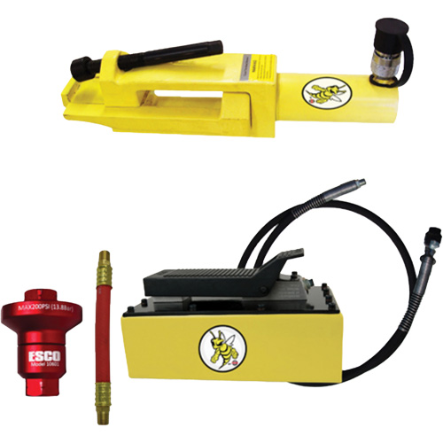 Yellow Jackit Giant Tire/Earthmover Bead Breaker Kit Pronet Distribution