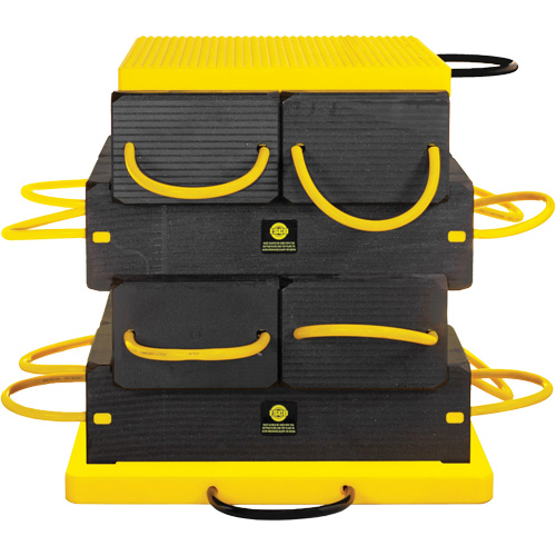 Ensemble de syst&egrave;me de sout&egrave;nement en composite CribLok 10 mcx Pronet Distribution