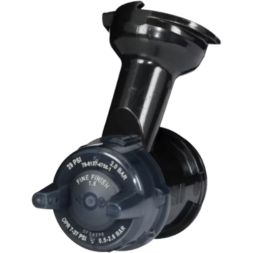 Performance Gravity Fine Finish Atomizing Head - Clear Pronet Distribution