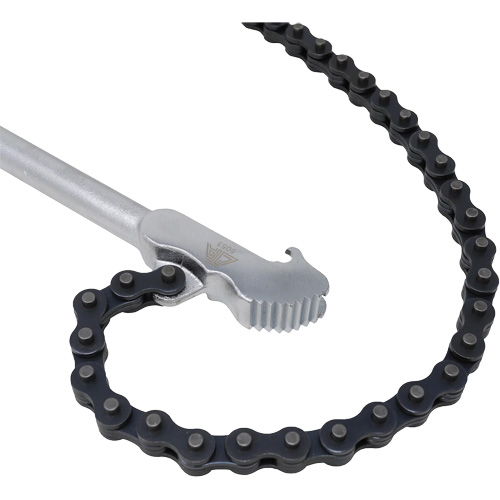 Cl&eacute; &agrave; chaîne robuste de 36" &agrave; double action Pronet Distribution